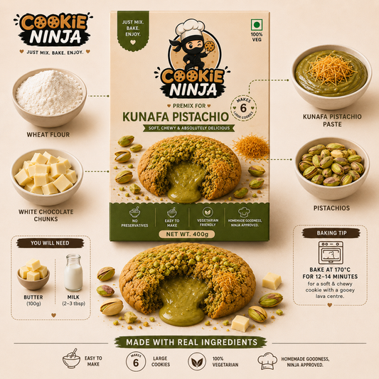 Kunafa Pistachio Premix